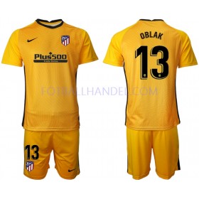 Barn Fotballdrakter Keeper Atlético Madrid Jan Oblak 13 2020-21 Kortermet M002